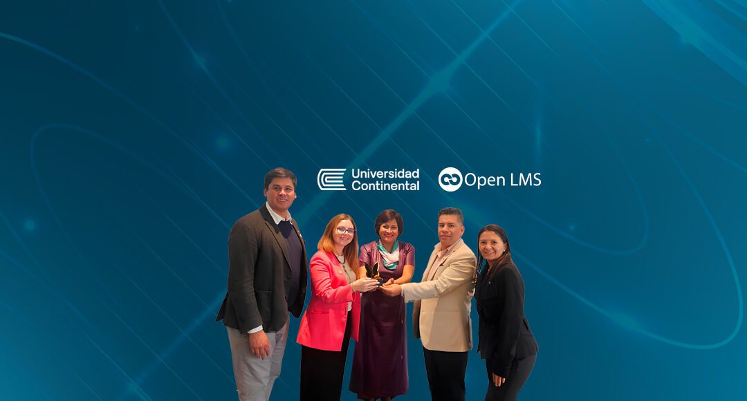 ¡Doble Premio para la Universidad Continental en el Evento de Open LMS con el Apoyo de Sybven!